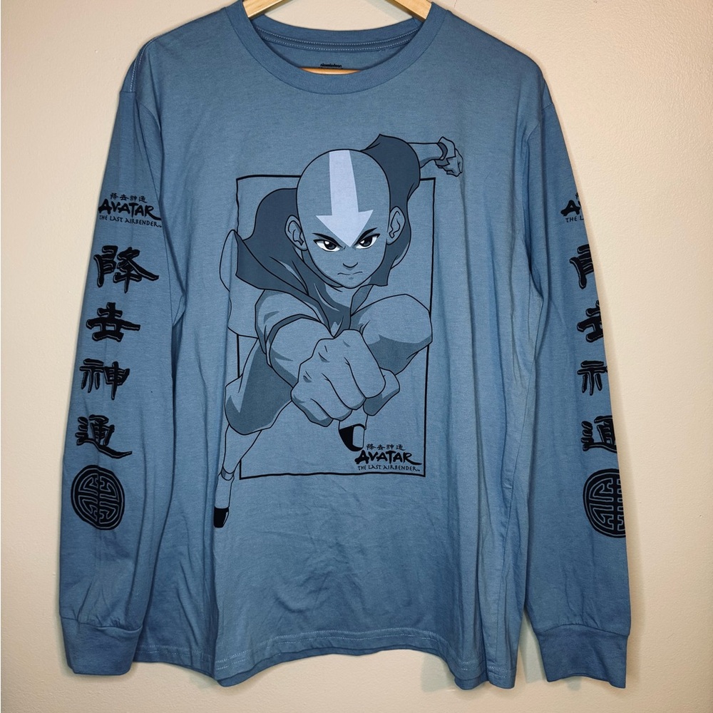 Nickelodeon Avatar The Last‎ Airbender Blue Shirt